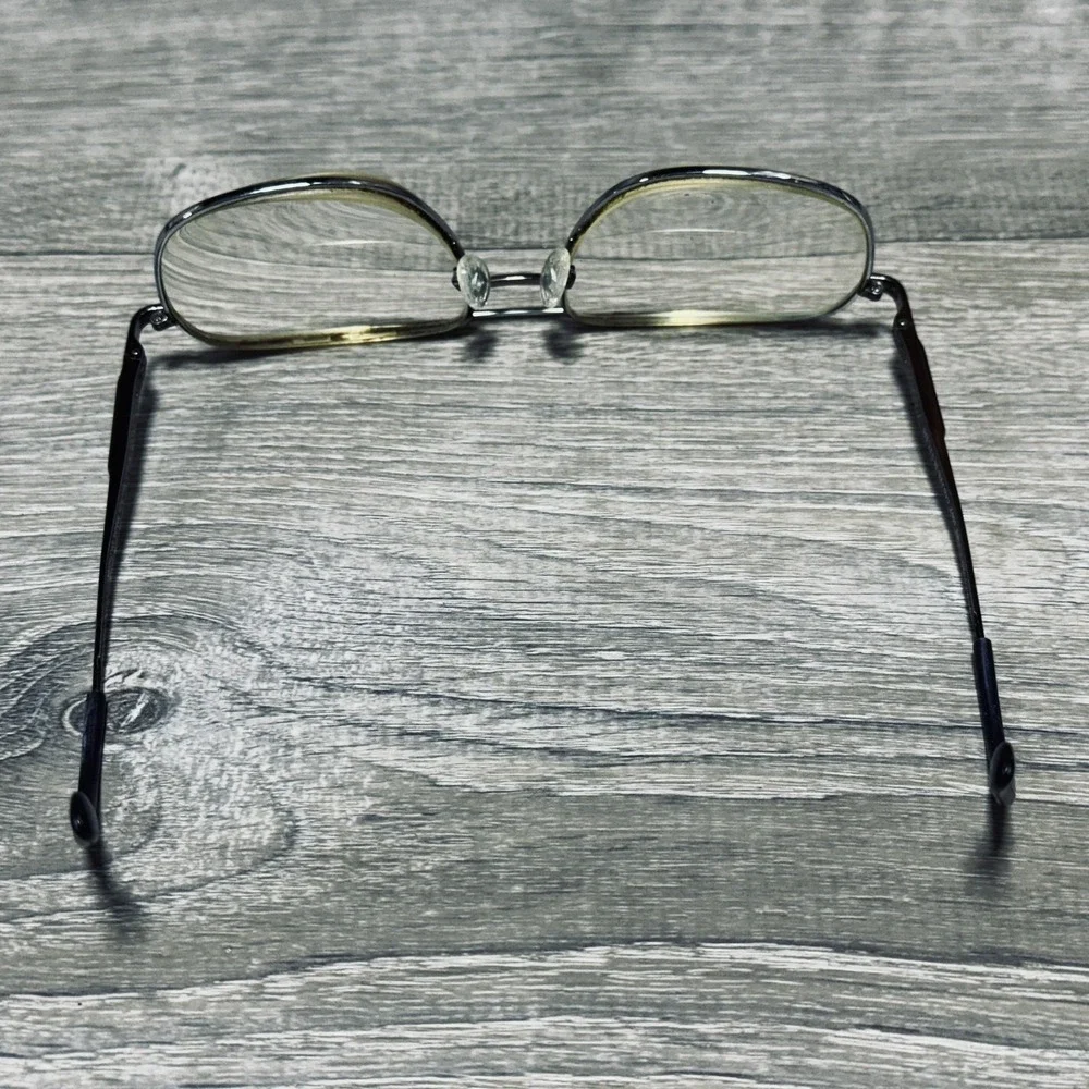 Sergio Tacchini Sunglasses Frames Only Mens 56-17-135 Brown Coffee Square Metal